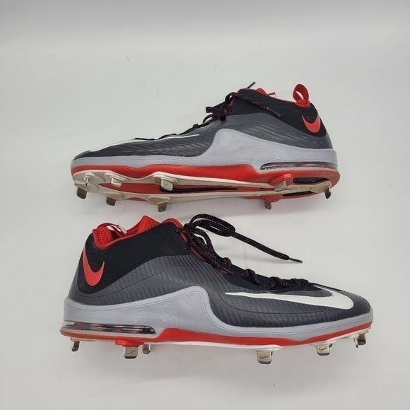 Nike Air Max MVP Elite Metal Baseball Cleats Men 14 Shoes 684687 016 - Picture 7 of 11